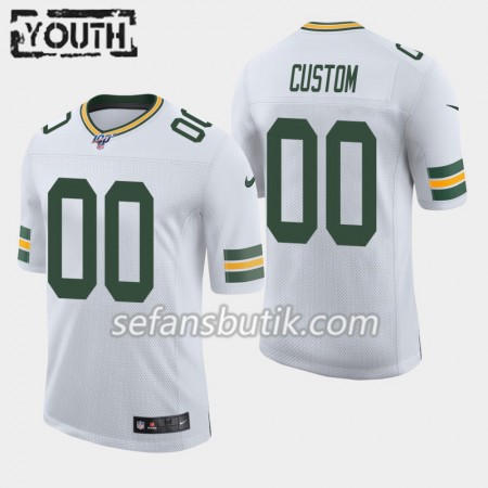 Green Bay Packers Tröjor Custom Nike Vit 100th - Barn